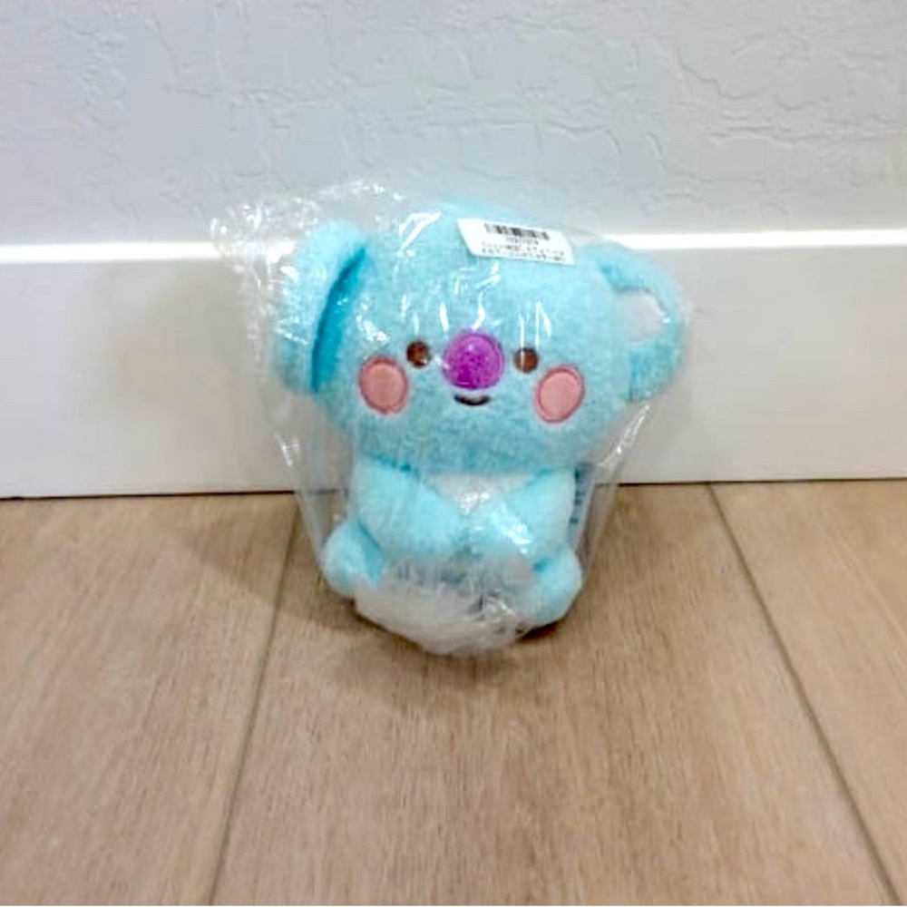 BTS KOYA PLUSH Blue and Pink Stuffed Animal Plush Toy